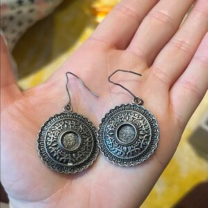 Elegant Silver Dangle Earrings